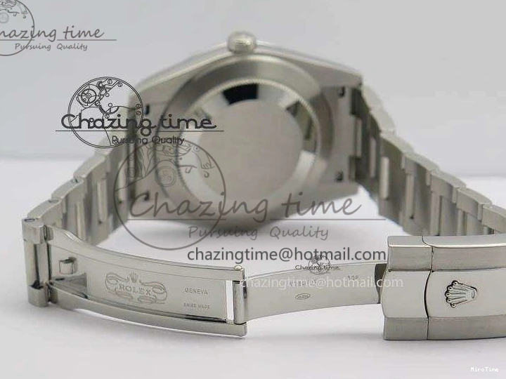 MiroTime 0416 HighQuality DateJust 41mm 126300 SS Noob 1:1 Best Edition Silver Dial Stick Markers On SS Bracelet A 3597